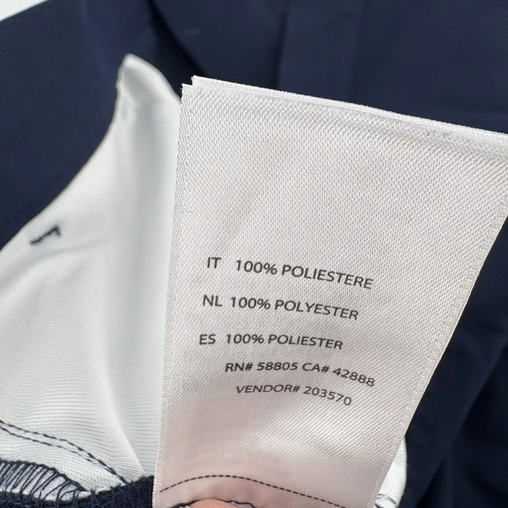 Society Of One 48x30 Athletic Fit  Navy  No Iron Stretch‎